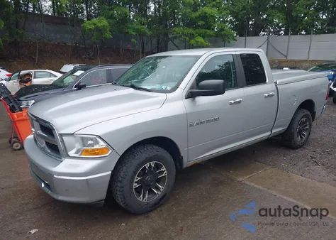 2012 Ram 1500 Slt z USA, uszkodzony, nr VIN 1C6RD7GP5CS292624